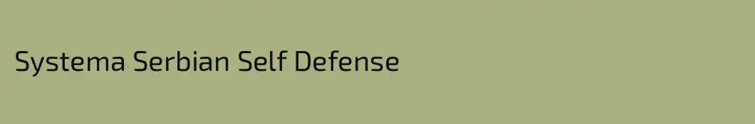 Systema Serbian Self Defense